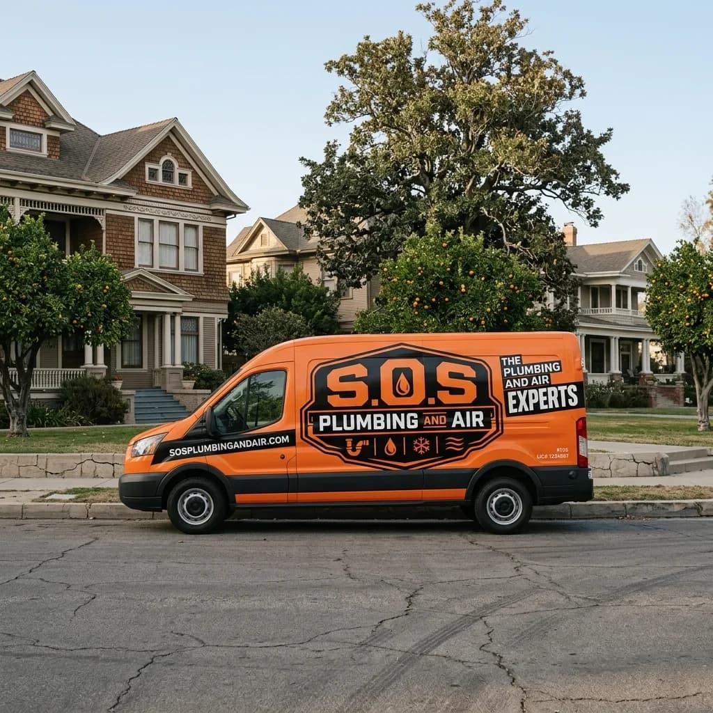 Professional plumber in Riverside