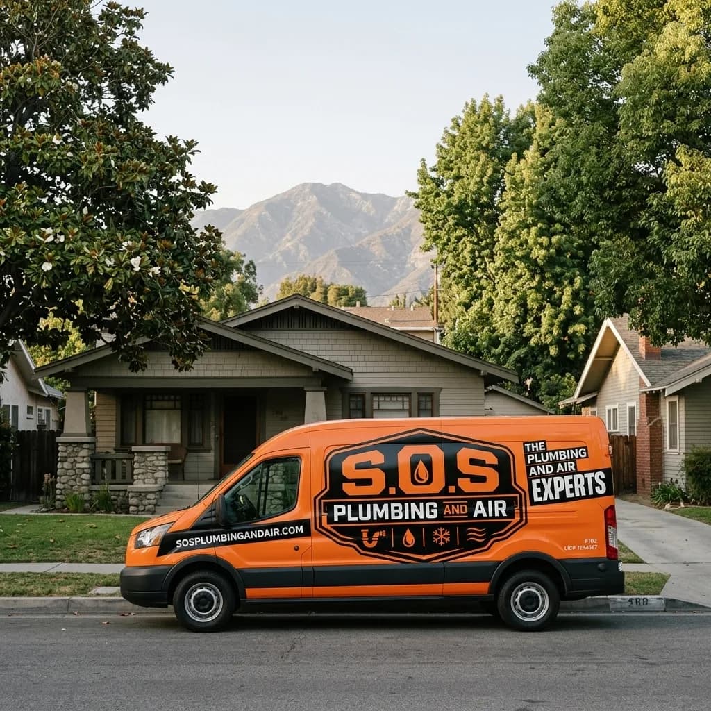 Professional plumber in Upland